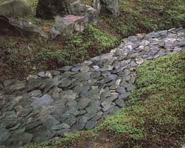 trockenes Wasser vom ZEN Garten